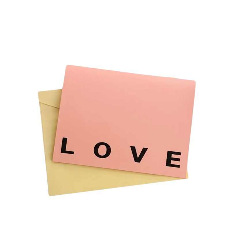 LOVE Pop-Up Karte – Herz zum Aufklappen