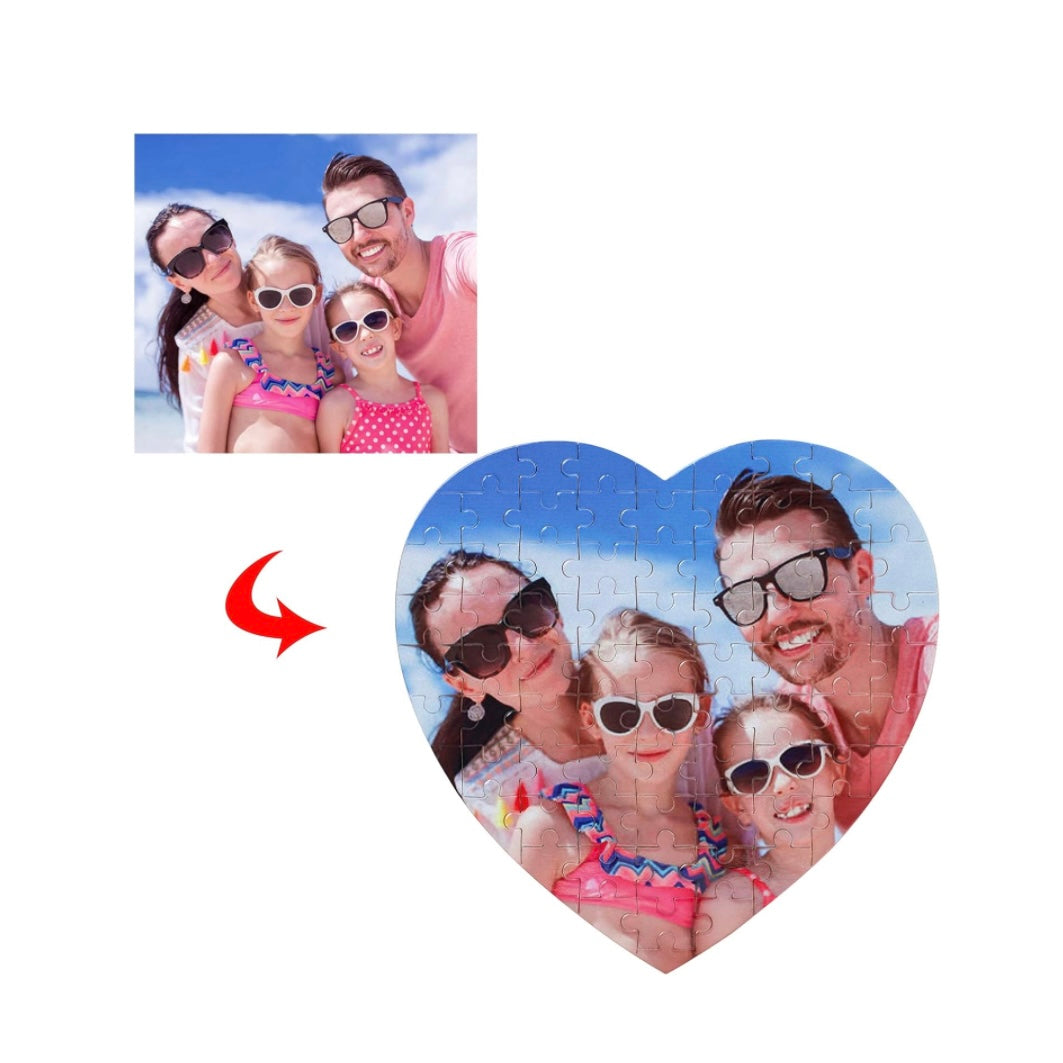Personalisiertes Puzzle als Valentinstagsgeschenk
